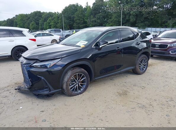 2T2GKCEZ5SC036773 2025 LEXUS NX 350H Черный Передняя левая четверть