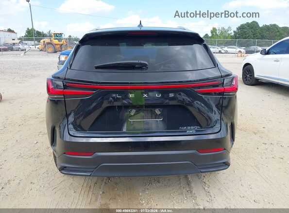 2T2GKCEZ5SC036773 2025 LEXUS NX 350H Черный 