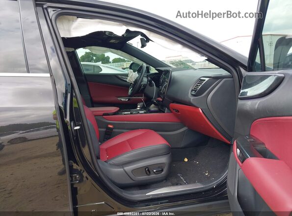 2T2GKCEZ5SC036773 2025 LEXUS NX 350H Черный Вид салона спереди