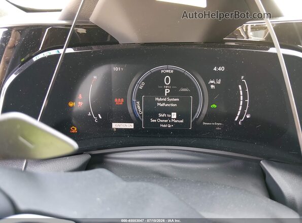 2T2GKCEZ6SC038452 2025 LEXUS NX 350H Black Widok tylnych siedzeń