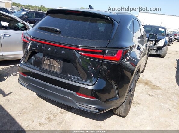 2T2GKCEZ6SC038452 2025 LEXUS NX 350H Black Tył prawy