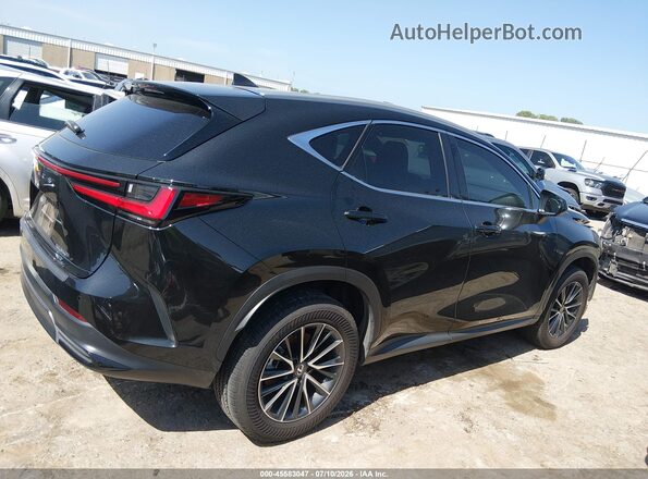 2T2GKCEZ6SC038452 2025 LEXUS NX 350H Black Widok wnętrza z tyłu
