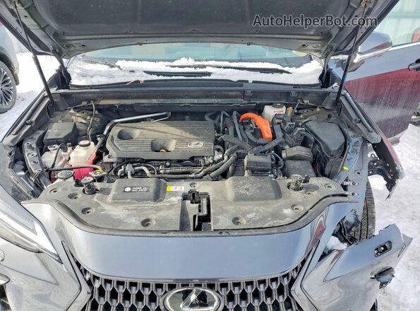 2T2GKCEZ7NC003830 2022 LEXUS NX Gray Vista del compartimento del motor