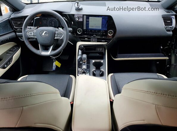 2T2GKCEZ7RC020133 2024 LEXUS NX Gray Вид панелі приладів