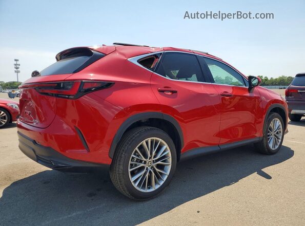 2T2GKCEZ7SC047953 2025 LEXUS NX Red უკანა მარჯვენა