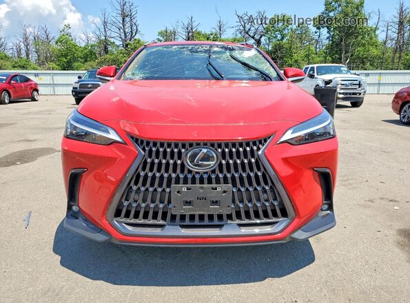 2T2GKCEZ7SC047953 2025 LEXUS NX Red წინა ხედი