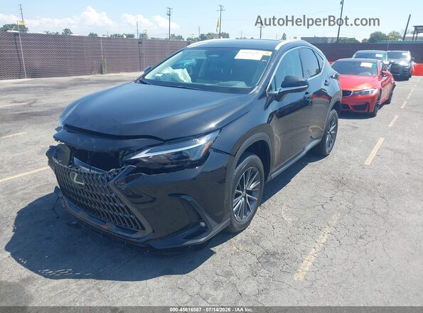 2T2GKCEZ8TC076704 2026 LEXUS NX 350H Black Առջևի ձախ երեք քառորդ տեսարան
