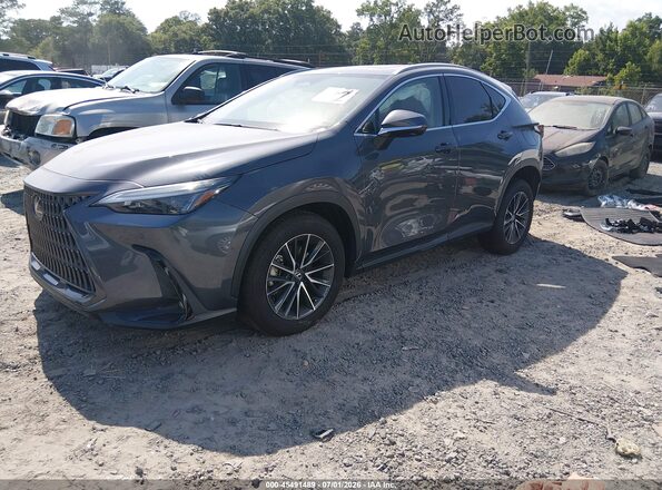 2T2GKCEZXSC034114 2025 LEXUS NX 350H Серый Передняя левая четверть