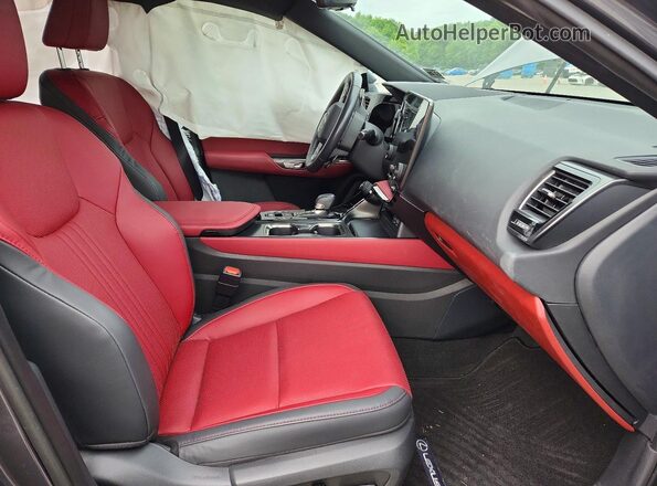 2T2GKCEZXSC045338 2025 LEXUS NX350 Gray Вид салону спереду