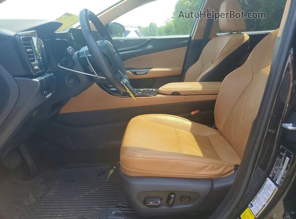 2T2HGCEZ0NC008180 2022 LEXUS NX Black Widok wnętrza z przodu