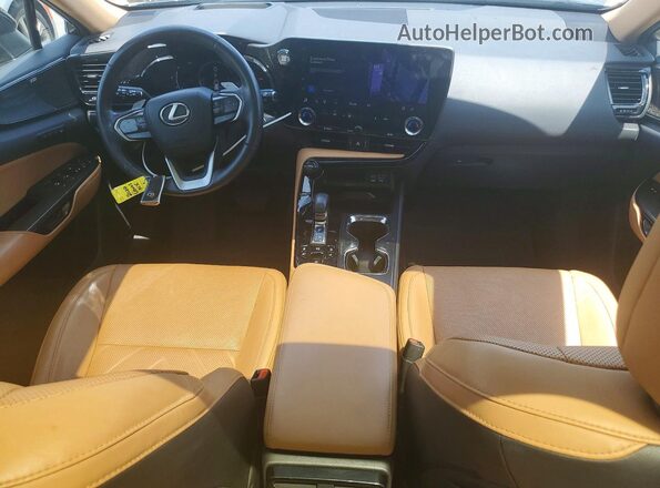 2T2HGCEZ0NC008180 2022 LEXUS NX Black Widok deski rozdzielczej
