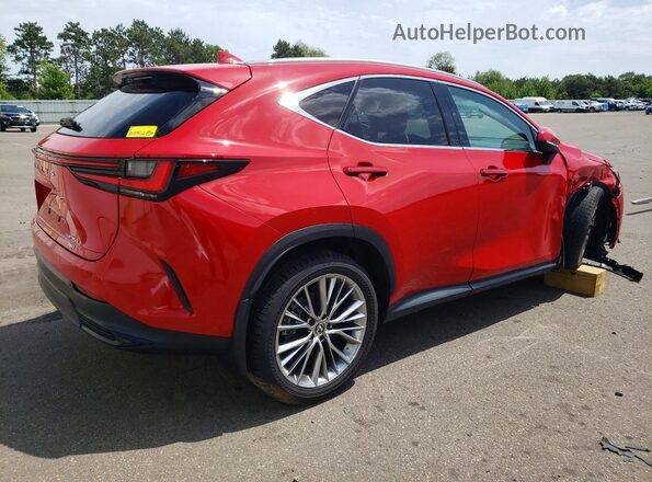 2T2HGCEZ5RC055209 2024 LEXUS NX Red Задня права чверть
