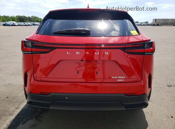 2T2HGCEZ5RC055209 2024 LEXUS NX Red Вид ззаду