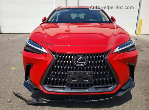 2T2HGCEZ5RC055209 2024 LEXUS NX Red Вид спереду