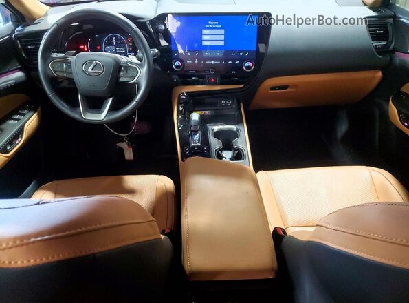 2T2HGCEZ5RC055209 2024 LEXUS NX Red Вид панелі приладів