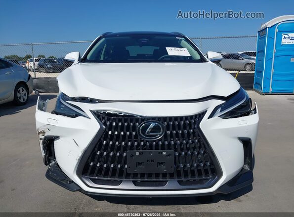 2T2HGCEZXTC102029 2026 LEXUS NX 350 White Вид щитка приладів