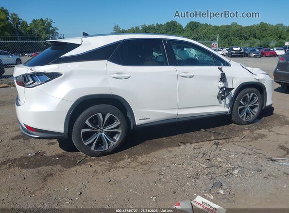 2T2HGMDA1MC068629 2021 LEXUS RX 450H White Rear right