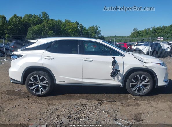 2T2HGMDA1MC068629 2021 LEXUS RX 450H White Rear interior view
