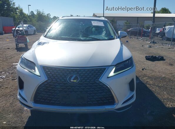 2T2HGMDA1MC068629 2021 LEXUS RX 450H White Instrument cluster view