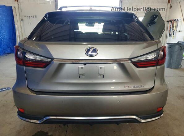 2T2HGMDA2LC052177 2020 LEXUS RX Серебряный Вид сзади