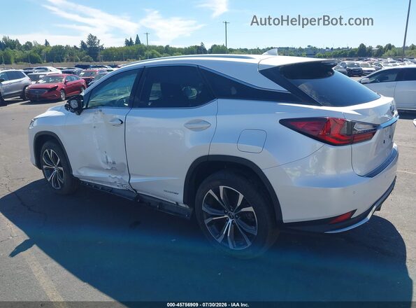 2T2HGMDA2NC088180 2022 LEXUS RX 450H Белый Задняя левая четверть