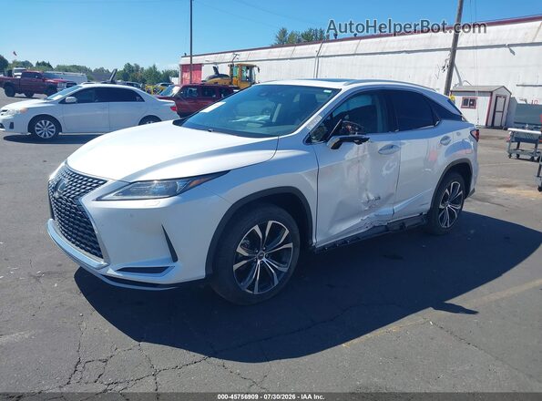 2T2HGMDA2NC088180 2022 LEXUS RX 450H Белый Передняя левая четверть