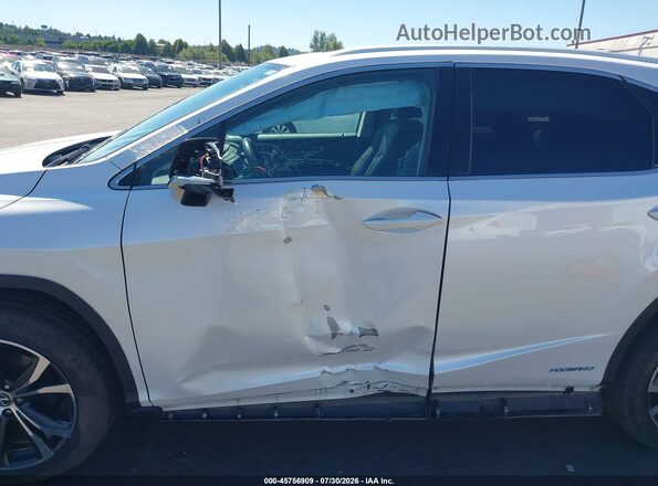 2T2HGMDA2NC088180 2022 LEXUS RX 450H Белый Вид спереди