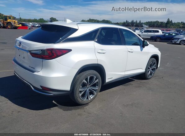 2T2HGMDA2NC088180 2022 LEXUS RX 450H Белый Задняя правая четверть