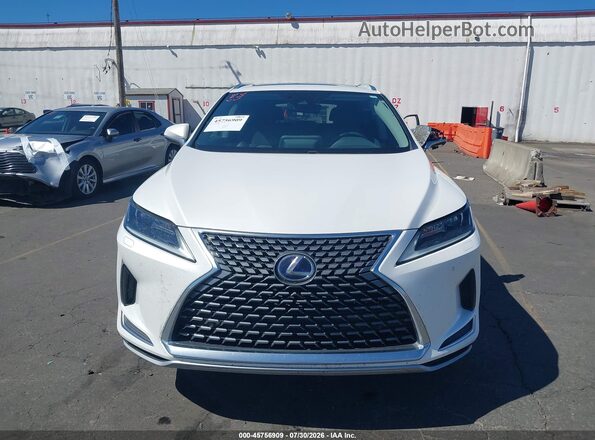 2T2HGMDA2NC088180 2022 LEXUS RX 450H Белый Вид щитка приборов