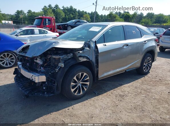 2T2HGMDA4LC049524 2020 LEXUS RX 450H Silver Առջևի ձախ երեք քառորդ տեսարան