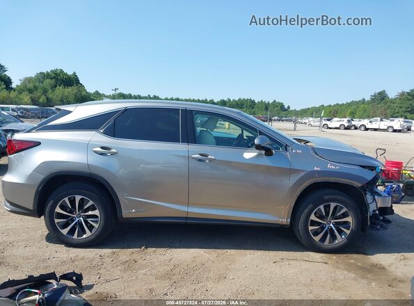 2T2HGMDA4LC049524 2020 LEXUS RX 450H Silver Սալոնի 360 աստիճան տեսք