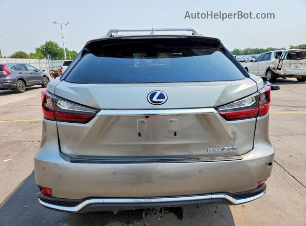 2T2HGMDA5MC070125 2021 LEXUS RX Silver Rear view