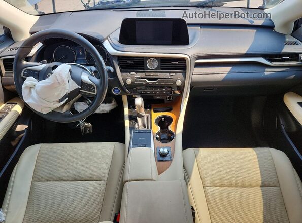 2T2HGMDA5MC070125 2021 LEXUS RX Silver Dashboard view