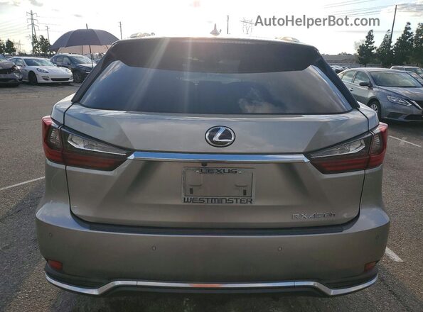 2T2HGMDA6MC057559 2021 LEXUS RX Gray Հետևի տեսք