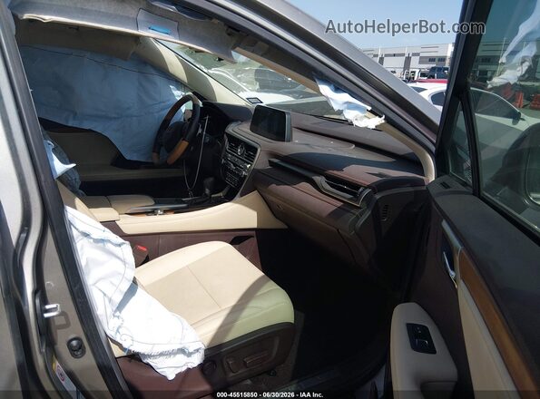 2T2HGMDA8LC045797 2020 LEXUS RX 450H Silver Front interior view