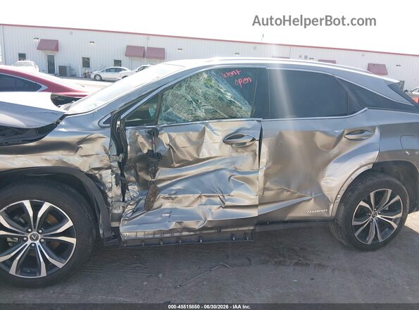 2T2HGMDA8LC045797 2020 LEXUS RX 450H Silver Front view