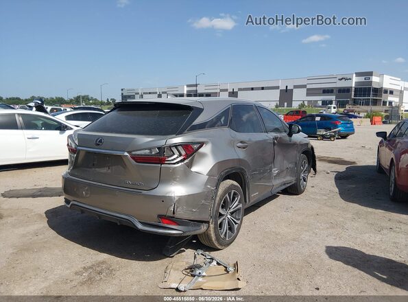 2T2HGMDA8LC045797 2020 LEXUS RX 450H Silver Rear right