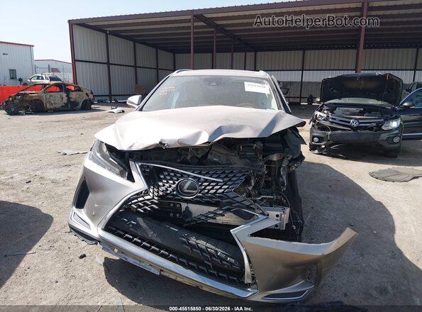 2T2HGMDA8LC045797 2020 LEXUS RX 450H Silver Instrument cluster view