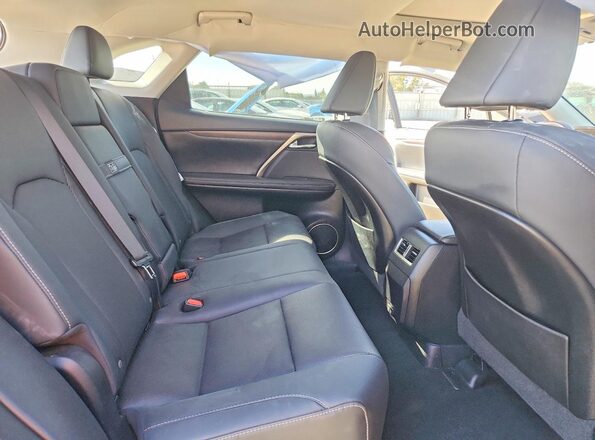 2T2HGMDA8NC093089 2022 LEXUS RX Charcoal Rear interior view