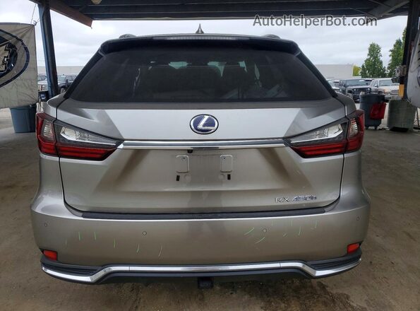 2T2HGMDA9LC047560 2020 LEXUS RX Silver Vista trasera