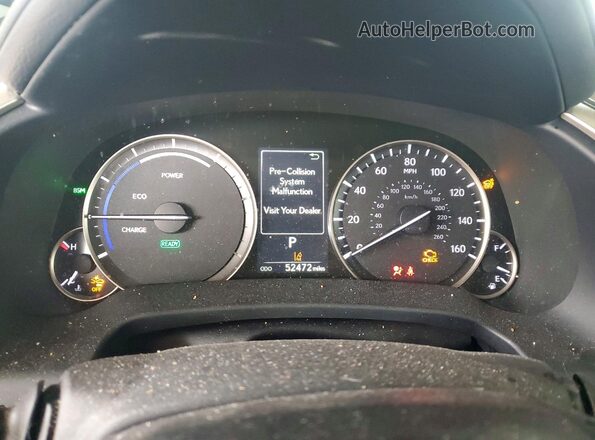 2T2HGMDA9LC047560 2020 LEXUS RX Silver Vista del cuadro de instrumentos