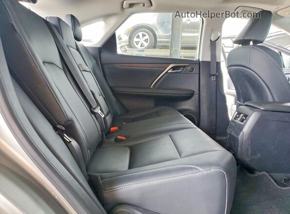 2T2HGMDA9LC047560 2020 LEXUS RX Silver Vista de los asientos traseros