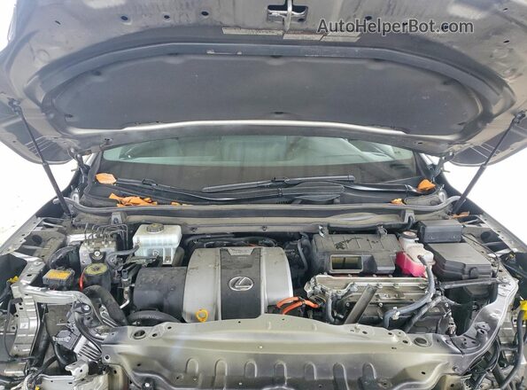 2T2HGMDA9LC047560 2020 LEXUS RX Silver Vista interior trasera