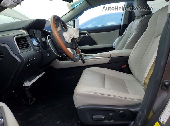 2T2HGMDA9MC069611 2021 LEXUS RX Charcoal Вид салону спереду