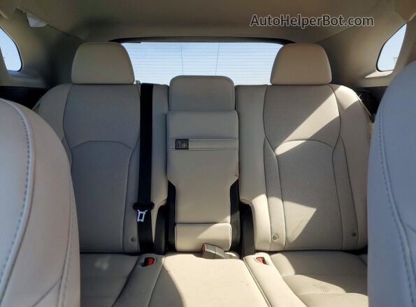 2T2HGMDA9MC069611 2021 LEXUS RX Charcoal Вид задніх сидінь