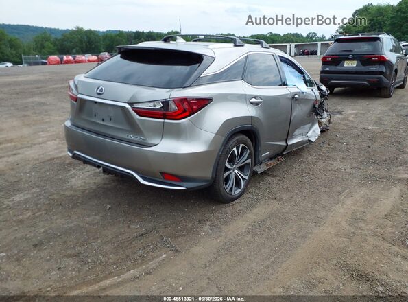 2T2HGMDAXLC047776 2020 LEXUS RX 450H Beige Rear right