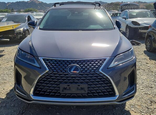 2T2HGMDAXLC052590 2020 LEXUS RX Black წინა ხედი