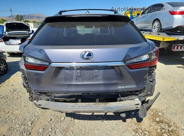 2T2HGMDAXLC052590 2020 LEXUS RX Black უკანა ხედი
