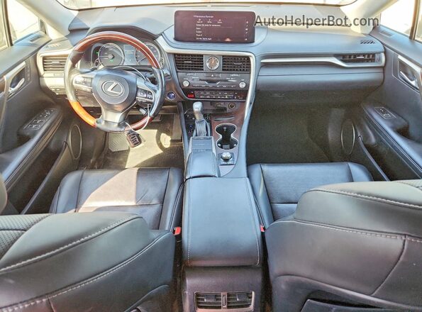 2T2HGMDAXLC052590 2020 LEXUS RX Black წინა პანელის ხედი