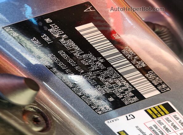 2T2HGMDAXLC052590 2020 LEXUS RX Black სალონის 360-გრადუსიანი ხედი